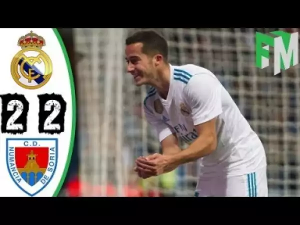 Video: Real Madrid vs Numancia 2-2 - Highlights & Goals - 10 January 2018